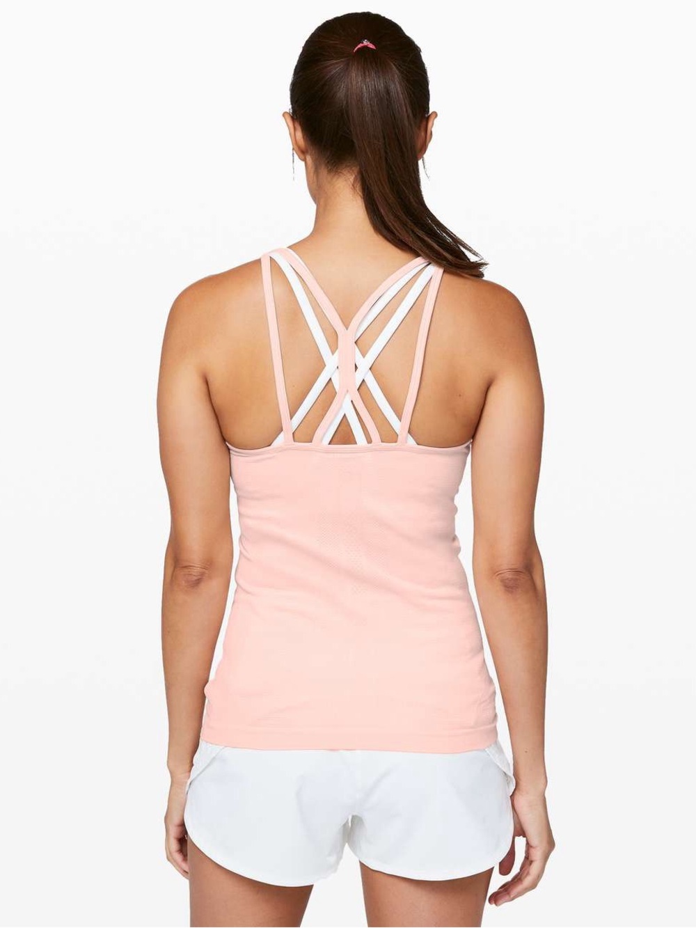 Lululemon Swiftly Tech Strappy Tank - Butter Pink
